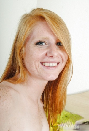 Cute teen redhead with freckles-nude gallery