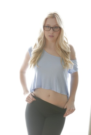 300px x 444px - Cute Blonde Teen Short Spandex at SexyGirlsPics.com