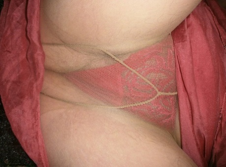 Mature amateur Caro exposes her upskirt panties while wearing pantyhose 78190728