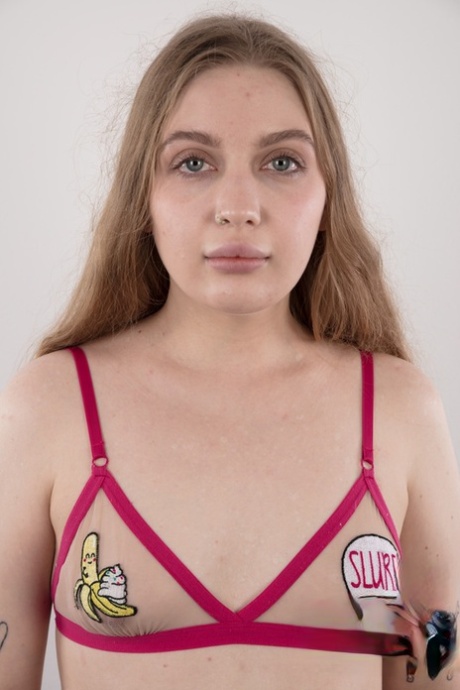 Dean first timer Margarita reveals her tattooed body while getting naked 95327077