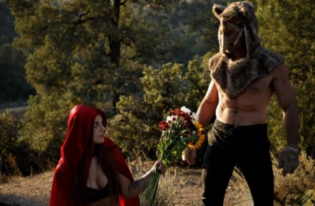 Little Red Riding Hood Scarlett Mae gets banged by The Big Bad Wolf 33232993